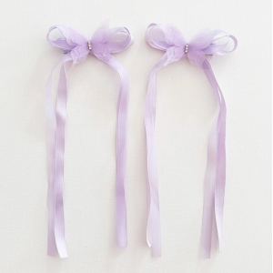 Girl Hair Clip Butterfly Bow Mid-Autumn CNY Pair (GHP6297)